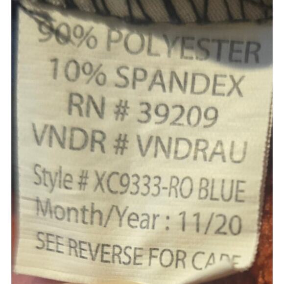 Ron Jon Surf Shop Swim Shorts Trunks Mens 34 Blue Black Striped Back Pocket - Picture 6 of 7